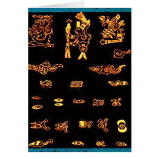 Cool Gold Mayan Design