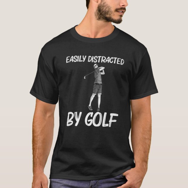 Cool Golf Art For Men Women Golfer Golfing Club Ba T-Shirt (Front)