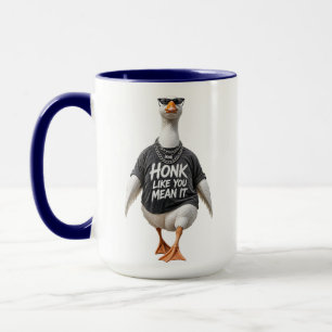 Cool Goose Wearing Sunglasses Mug