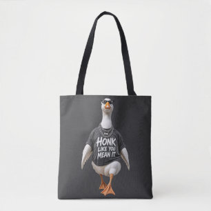 Cool Goose Wearing Sunglasses Tote Bag