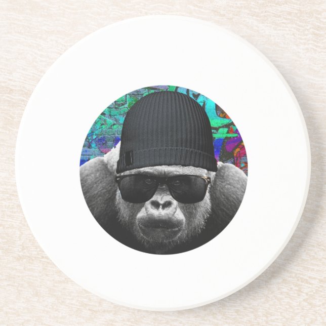 Cool Gorilla Coaster (Front)