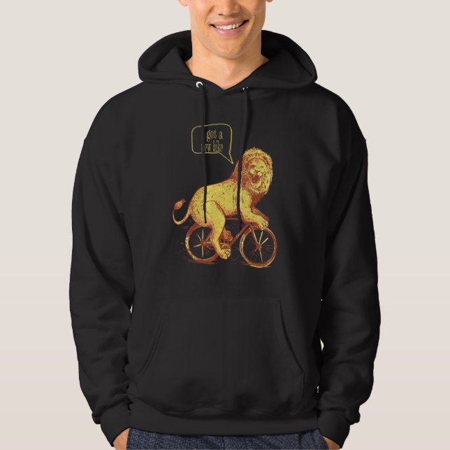 Cool Got A New Bike Saying Hey Man Hoodie