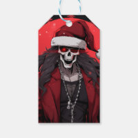 Cool Goth Punk Skull Anime Santa Demon