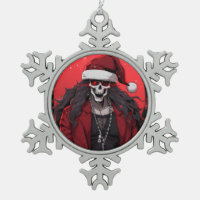 Cool Goth Punk Skull Anime Santa Demon