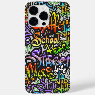 cool graffiti retro lovers Case-Mate iPhone 14 pro max case