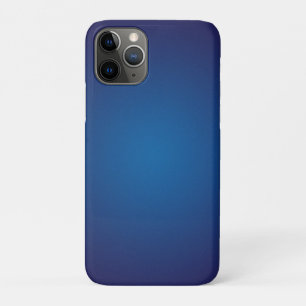Cool Grainy Deep Blue Vignette iPhone 11 Pro Case