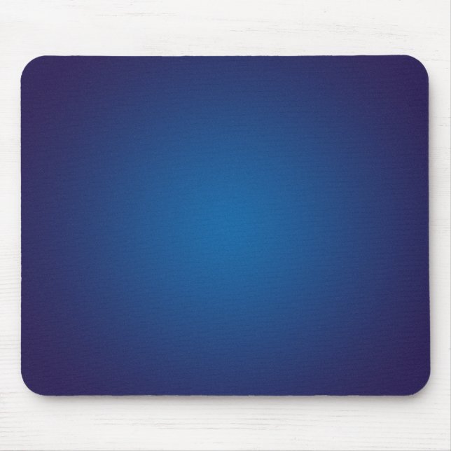 Cool Grainy Deep Blue Vignette Mouse Mat (Front)