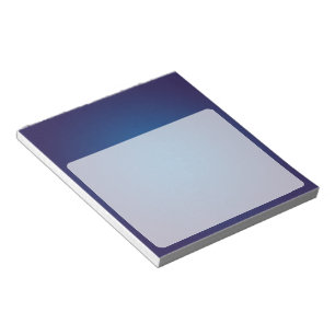 Cool Grainy Deep Blue Vignette Notepad