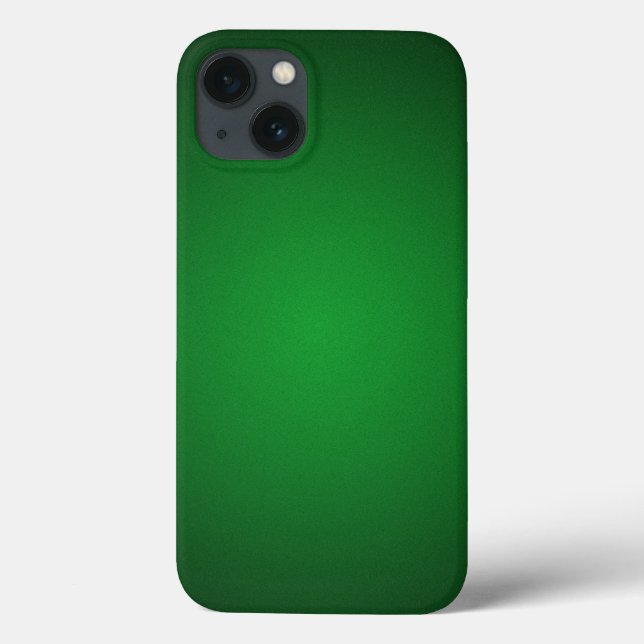 Cool Grainy Green-Black Vignette Case-Mate iPhone Case (Back)