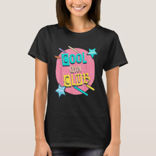 Cool Gram Club Grandma Humour Grandmom Family T-Shirt