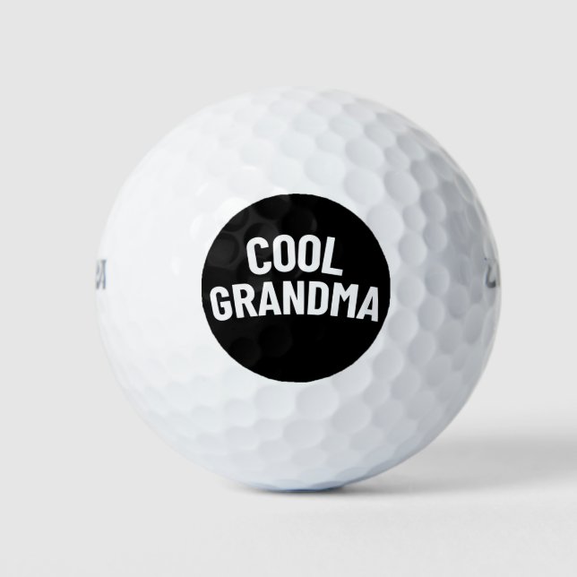 Cool Grandma Golf Balls (Front)
