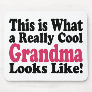 Cool Grandma Mouse Mat