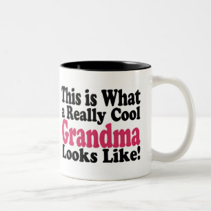 Cool Grandma Two-Tone Coffee Mug