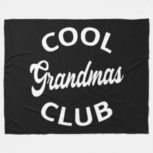 Cool Grandmas Club I Fleece Blanket