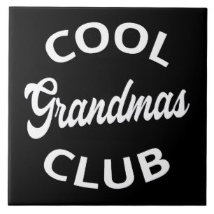 Cool Grandmas Club I Tile