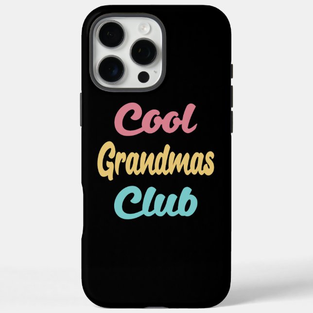 Cool Grandmas Club II Case-Mate iPhone Case (Back)