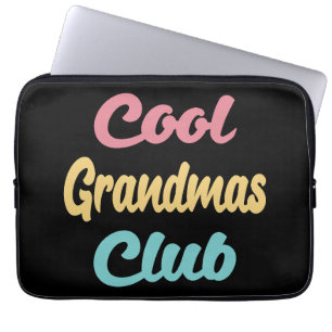Cool Grandmas Club II Laptop Sleeve