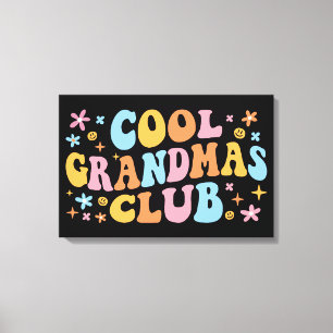 Cool Grandmas Club III Canvas Print