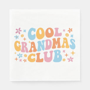 Cool Grandmas Club III Napkin