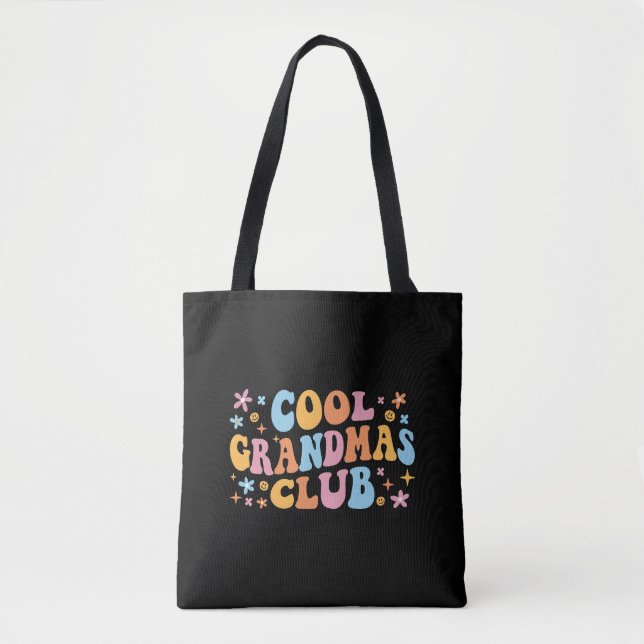 Cool Grandmas Club III Tote Bag (Front)