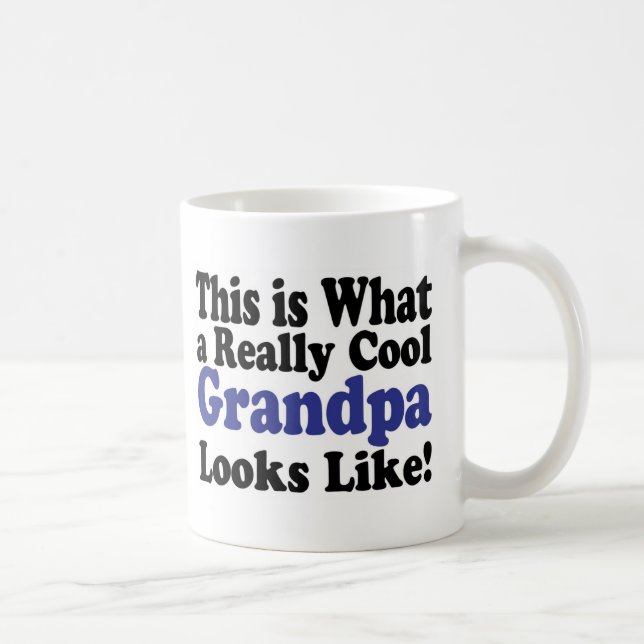 Cool Grandpa Coffee Mug (Right)