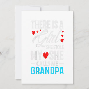 Cool Grandpa from Granddaughter Fathers Day Gift Holiday Card