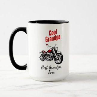 Cool Grandpa Motorcycle Mug