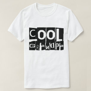 Cool Grandpa Typography T-Shirt