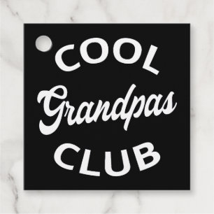 Cool Grandpas Club I Favour Tags