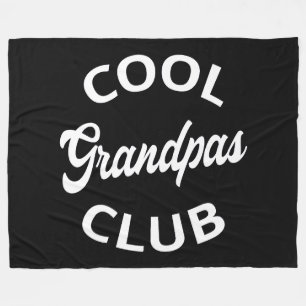 Cool Grandpas Club I Fleece Blanket