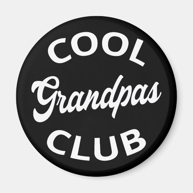 Cool Grandpas Club I Magnet (Front)