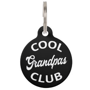 Cool Grandpas Club I Pet Tag