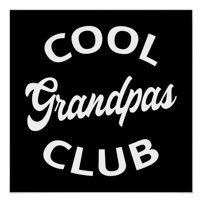 Cool Grandpas Club I Poster (Front)