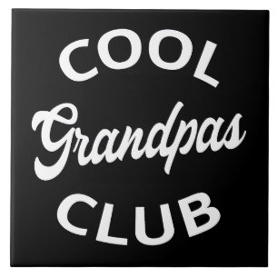 Cool Grandpas Club I Tile