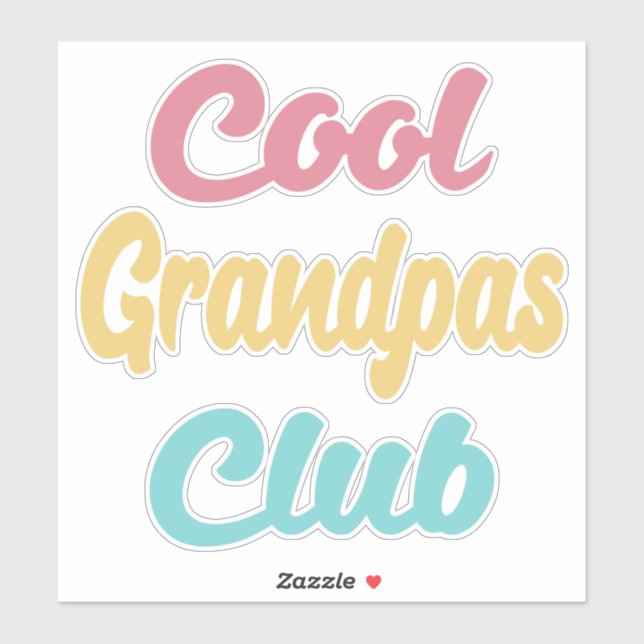 Cool Grandpas Club II (Sheet)
