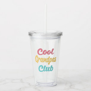 Cool Grandpas Club II Acrylic Tumbler