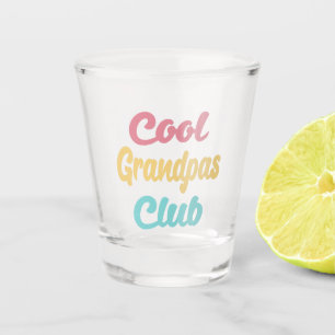 Cool Grandpas Club II Shot Glass