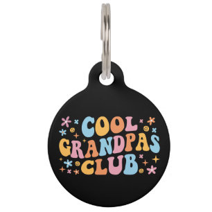 Cool Grandpas Club III Pet Tag