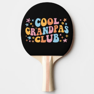 Cool Grandpas Club III Ping Pong Paddle
