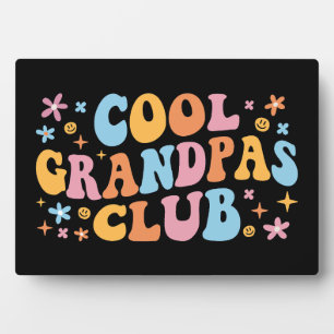 Cool Grandpas Club III Plaque