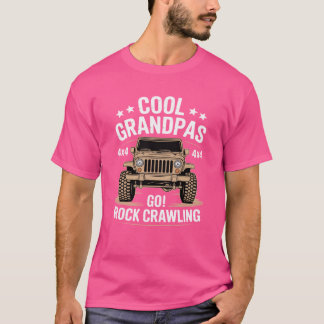 Cool Grandpas Go Rock Crawling Offroad RC Big Tire T-Shirt
