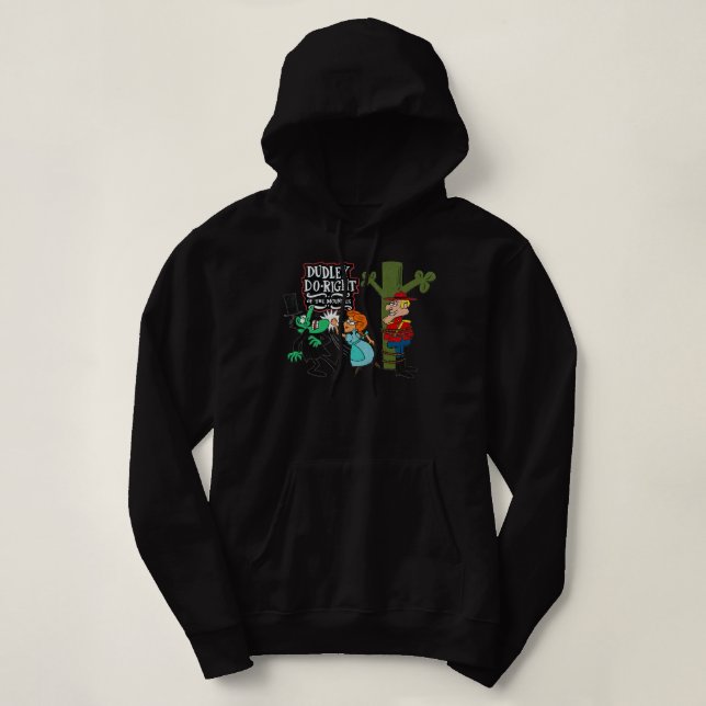 Cool Graphic Gift Tribute To Jay Ward Cartoons Lov Hoodie (Design Front)