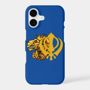 cool graphic sikh khanda lion sikhism symbol