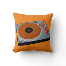 Cool Graphic Turntable No. 3 Pillow