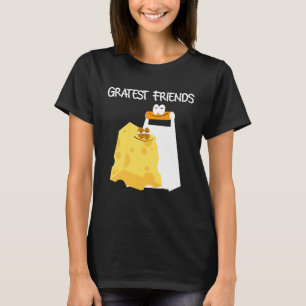 Cool Gratest Friends Cheese And Grater Fan Chef T-Shirt
