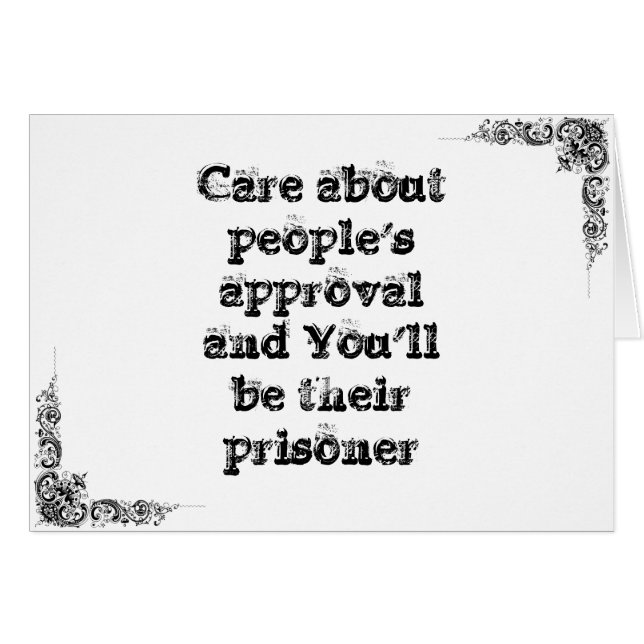 Cool great simple wisdom philosophy tao sentence (Front Horizontal)