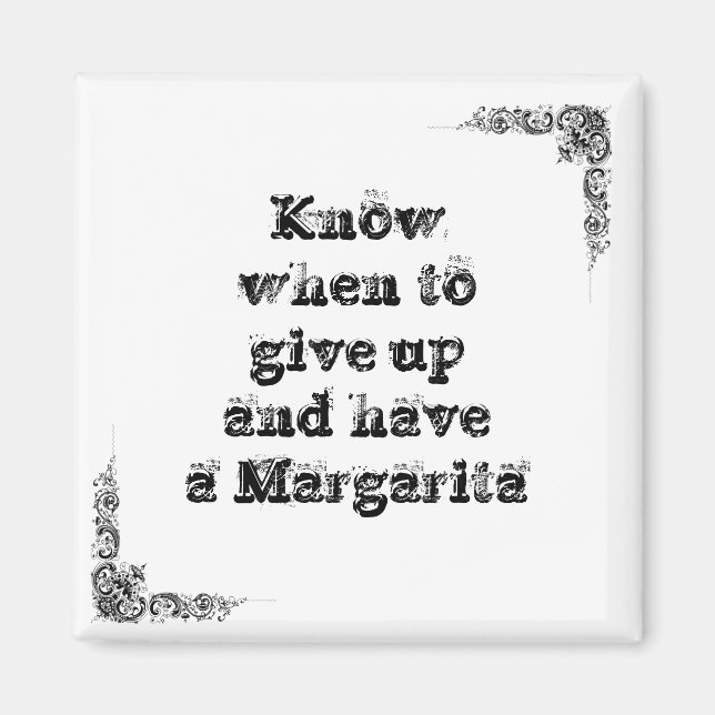 Cool great simple wisdom philosophy tao sentence magnet (Front)