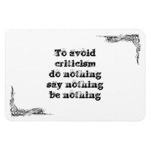 Cool great simple wisdom philosophy tao sentence magnet