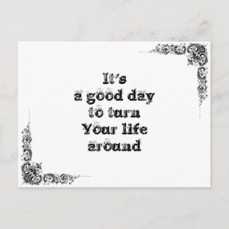 Cool great simple wisdom philosophy tao sentence postcard
