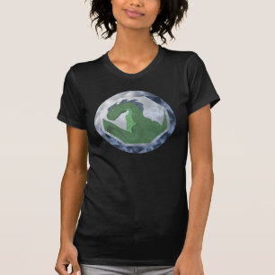 Cool Green And Blue Dragon Gem T-Shirt